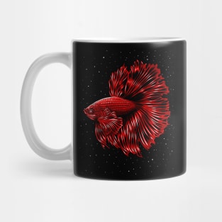 Betta fish in space Mug